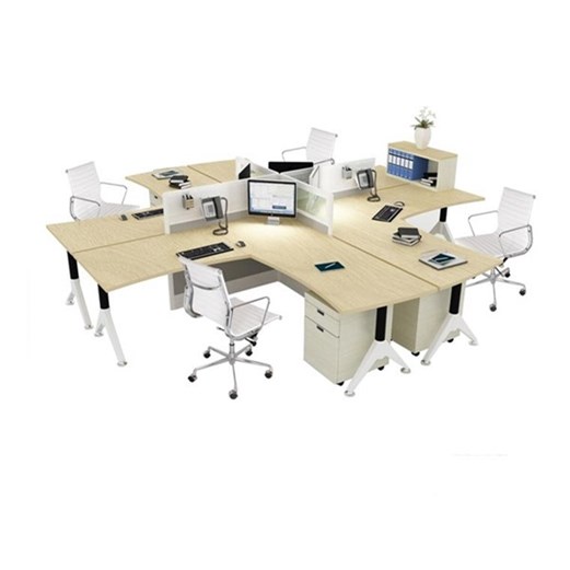 Meja Partisi Kantor Donati WS 4 Seat Meja Partisi Kantor Donati WS 4 Seat