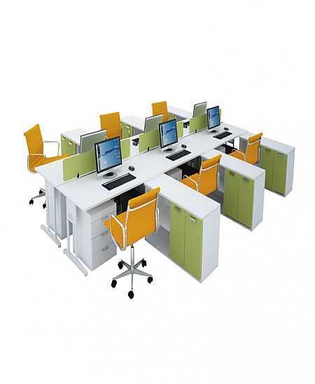 Meja Partisi Kantor Indachi 8. L. F