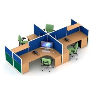 Meja Partisi Kantor Uno Premium 9